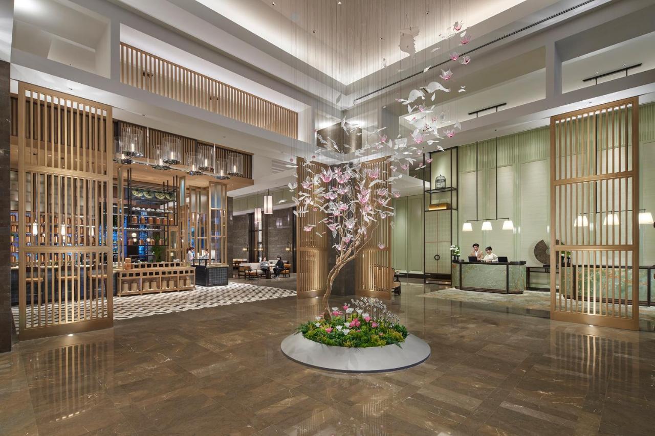 Shangri-La Qiantan, Shanghái Exterior foto